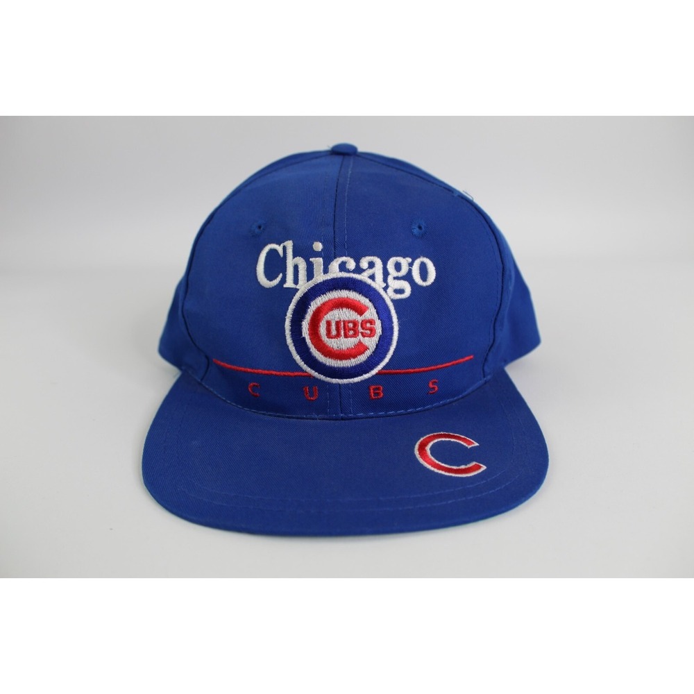Vintage 1980s Chicago Cubs MLB Cap Snap Back Hat one size Twins Enterprises